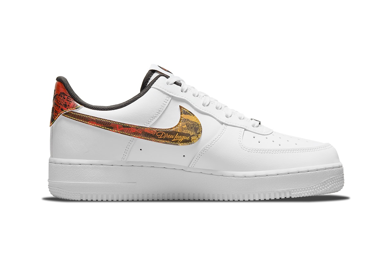 nike air force 1 drew league DM7578 100 release date info store list buying guide photos price white yellow patterns black