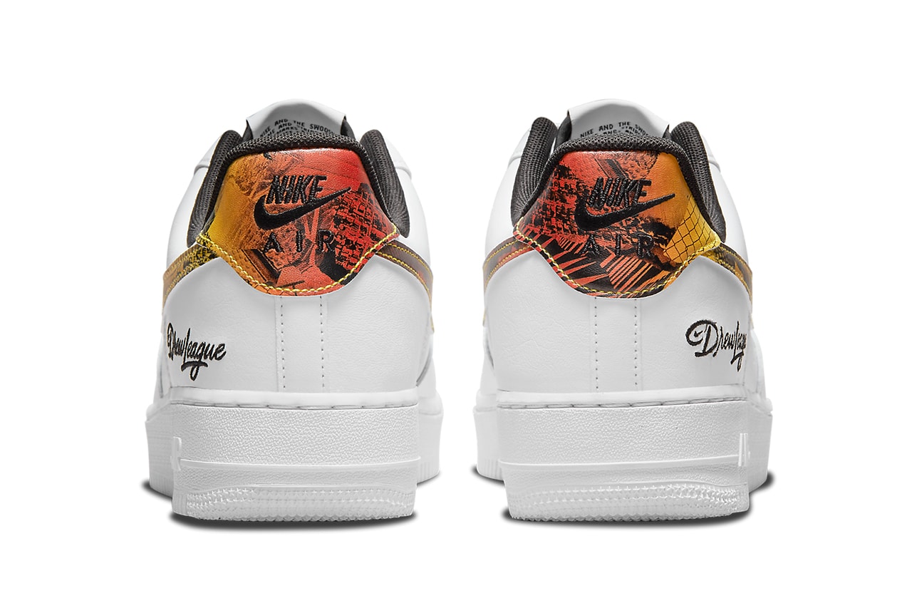 nike air force 1 drew league DM7578 100 release date info store list buying guide photos price white yellow patterns black