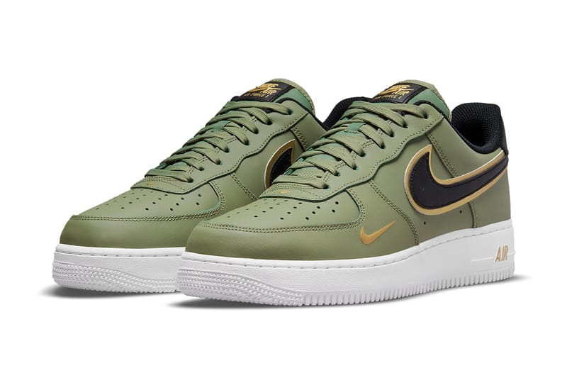 air force 1 green gold