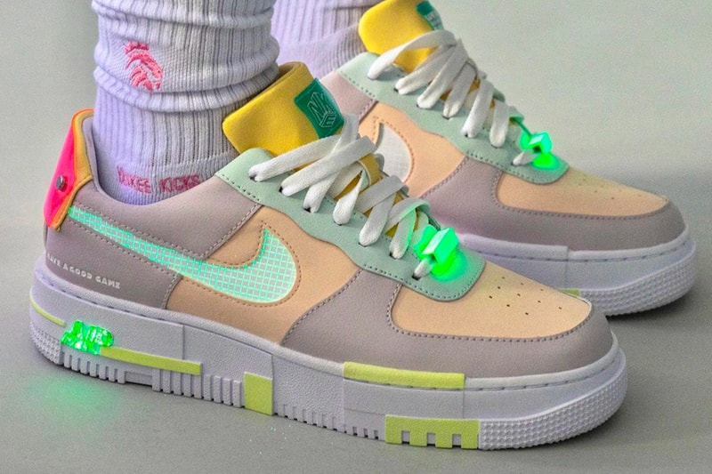 nike air force 1 Pixel Legends Pro League LPL Have A Good Game info DO2330-511 footwear sneakers shoes kicks 