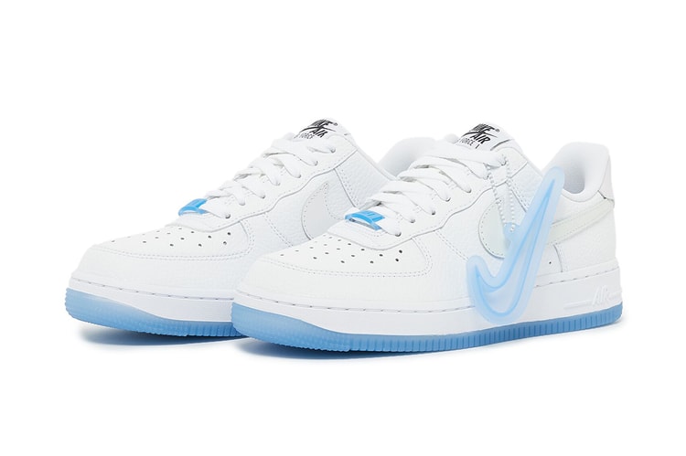This Nike Air Force 1 Low Features a UV-Reactive Swoosh
