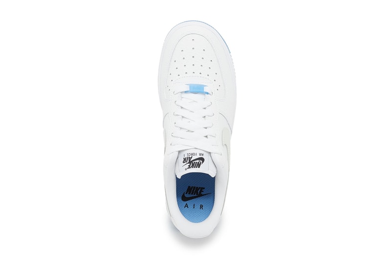 nike sportswear air force 1 low uv reactive swoosh white university blue DA8301 101 official release date info photos price store list buying guide