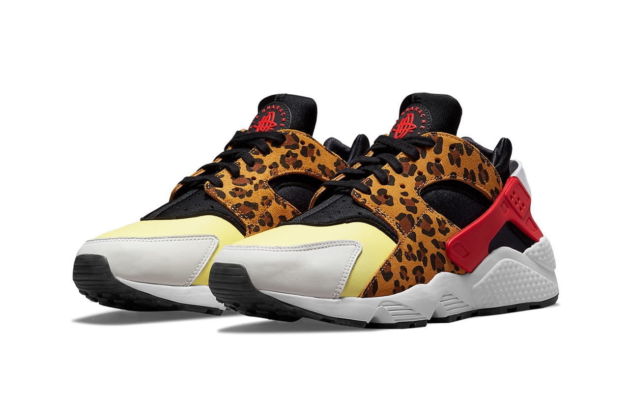 nike air huarache snkrs day DM9092 700 release date info store list buying guide photos price cheetah yellow white black 