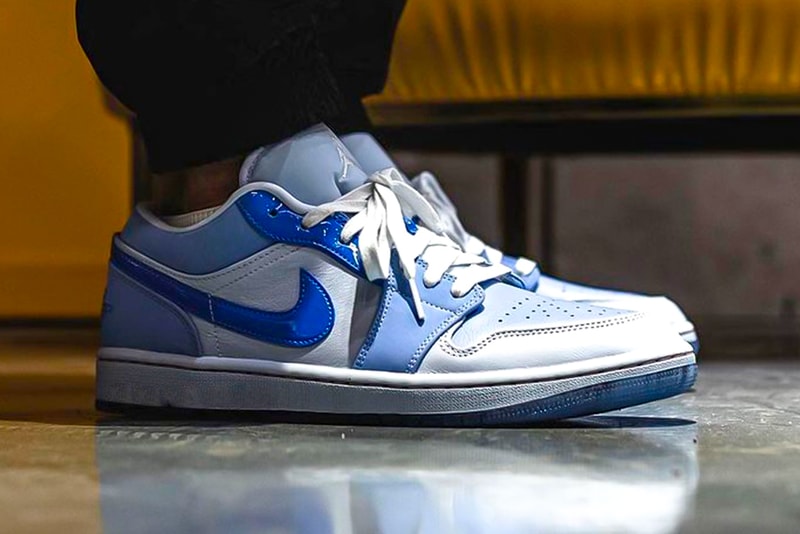 Nike Air Jordan 1 Low 'Mighty Swoosh' DM5442-040 On-Foot Product Shots Release