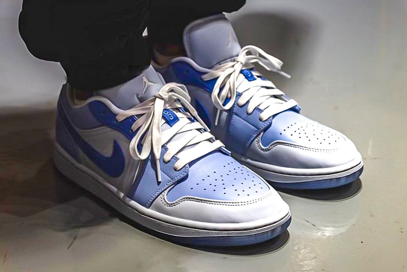 Nike Air Jordan 1 Low 'Mighty Swoosh' DM5442-040 On-Foot Product Shots Release