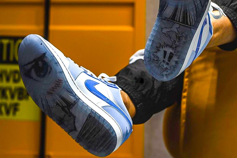 Nike Air Jordan 1 Low 'Mighty Swoosh' DM5442-040 On-Foot Product Shots Release