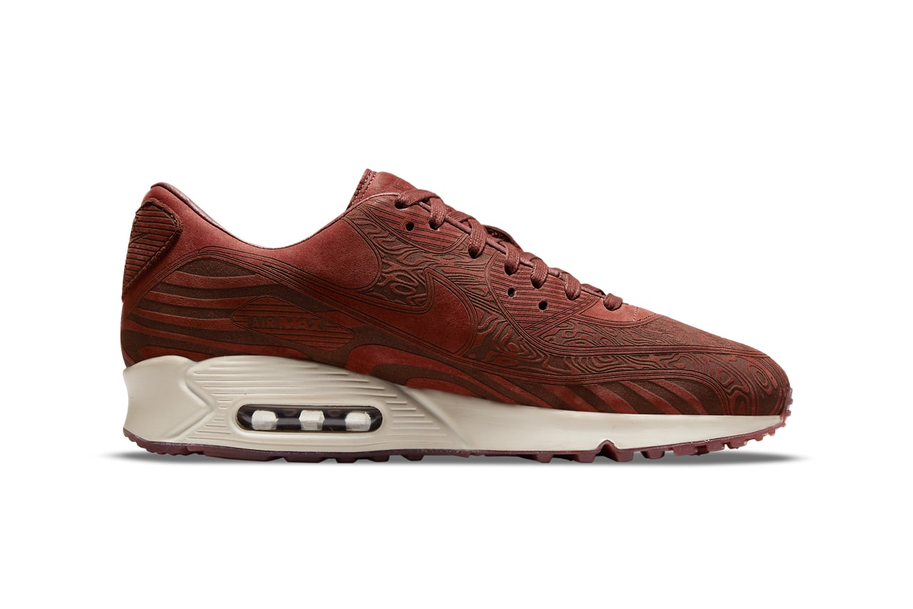 nike sportswear air max 90 laser mahogany cream DH4689 200 official release date info photos price store list buying guide