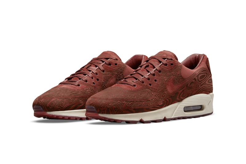 nike sportswear air max 90 laser mahogany cream DH4689 200 official release date info photos price store list buying guide