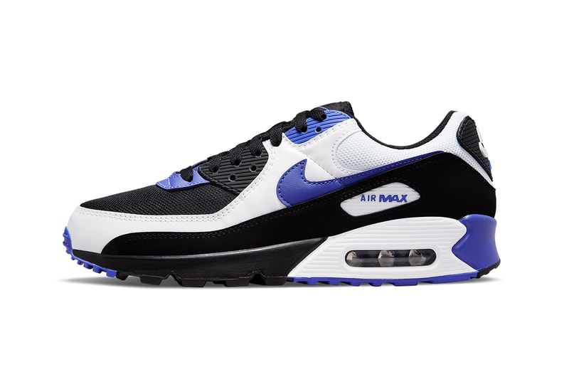 nike air max 90 persian violet black white DB0625 001 release date info store list buying guide photos price 