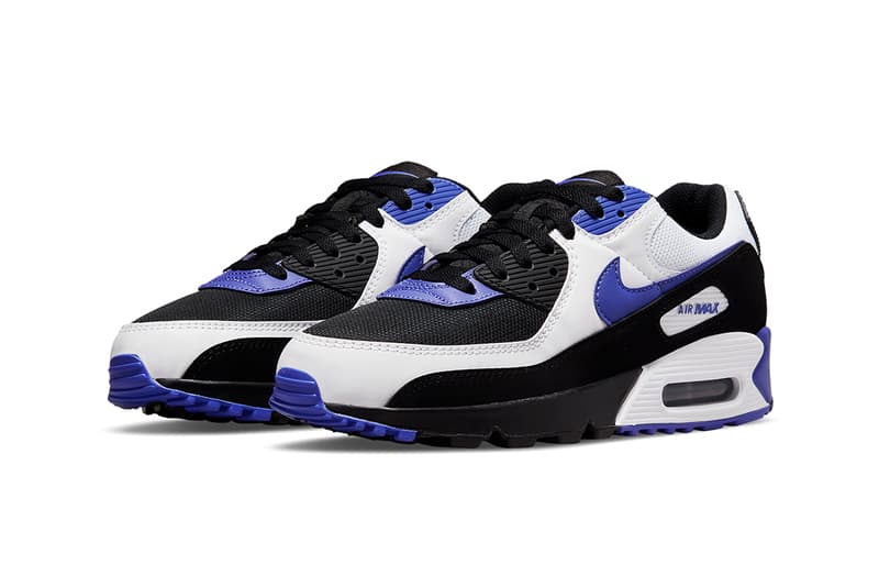 nike air max 90 persian violet black white DB0625 001 release date info store list buying guide photos price 