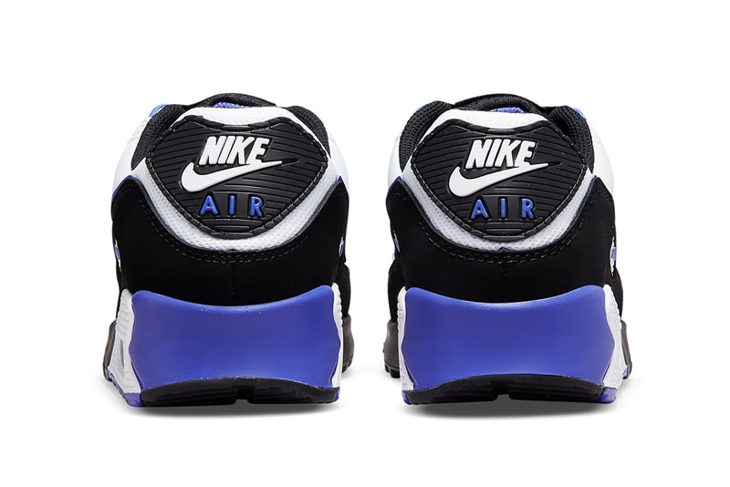 nike air max 90 persian violet black white DB0625 001 release date info store list buying guide photos price 