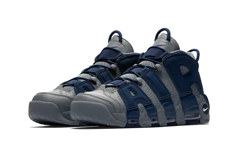 nike air more uptempo loud and clear 921948 003 release date info store list buying guide photos price navy blue gray 