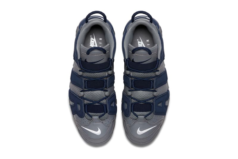 nike air more uptempo loud and clear 921948 003 release date info store list buying guide photos price navy blue gray 