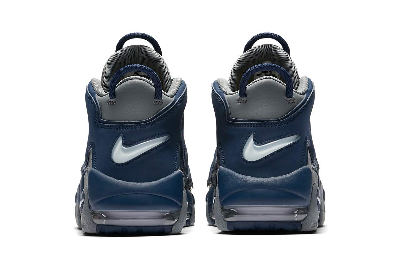 nike air more uptempo loud and clear 921948 003 release date info store list buying guide photos price navy blue gray 