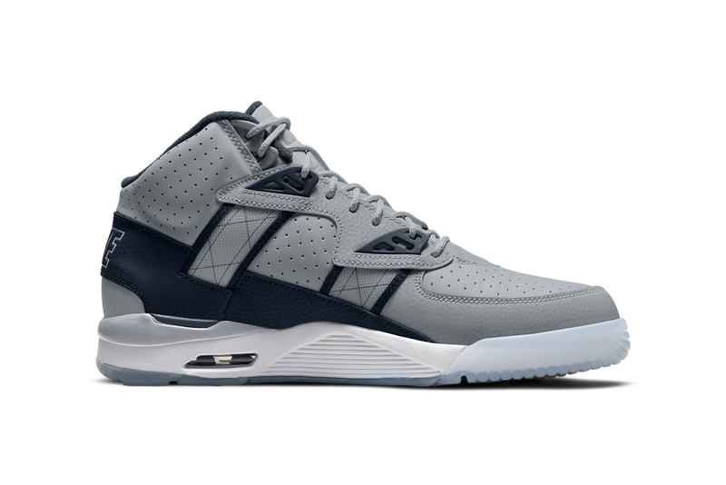 nike sportswear air trainer sc high wolf grey obsidian white georgetown hoyas DM8320 001 official release date info photos price store list buying guide