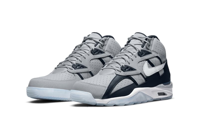 nike sportswear air trainer sc high wolf grey obsidian white georgetown hoyas DM8320 001 official release date info photos price store list buying guide
