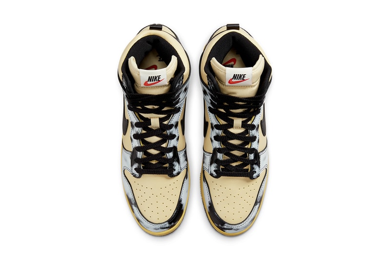 nike dunk high 1985 acid wash cream black DD9404 700 release date info store list buying guide photos price 