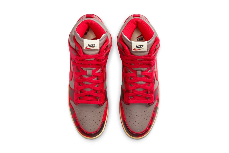 nike sportswear dunk high 1985 acid wash white red brown black dd9404 600 official release date info photos price store list buying guide