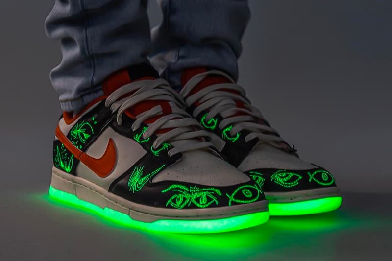 Nike Dunk Low “Halloween” On Foot Photos DD3357-100 Release Nike Sportswear