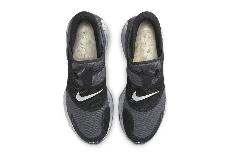 Nike Glide FlyEase Arrives in "Mercury Grey" hands-free accessible grind laceless marble release reveal drop