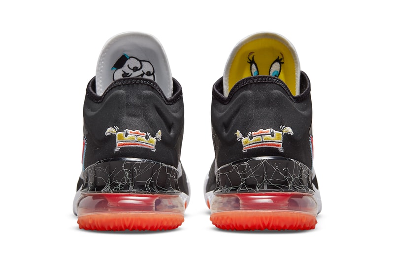 nike basketball lebron james 18 low looney tunes space jam a new legacy bugs bunny tweety bird sylvester marvin the martian cv7562 103 005 official release date info photos price store list buying guide