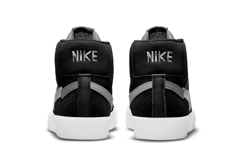 nike sb skateboarding blazer mid mosaic black white wolf cool grey DA8854 001 official release date info photos price store list buying guide