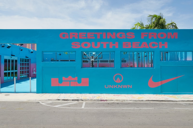 unknwn nike lebron 8 south beach basketball court lebron james teal pink black 