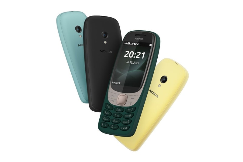Nokia 6310 retro classic phone curved screen accessibility fm radio snake modern world 2003 2021 release