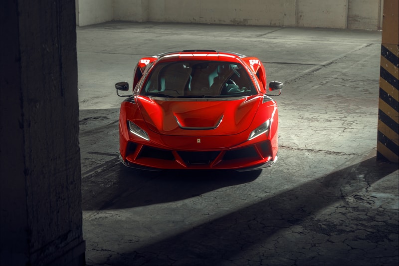 NOVITEC N-LARGO Ferrari F8 Tributo Carbon Fiber Wide Body Custom Vittorio Strosek Limited Edition Rare Italian Supercar Vossen Wheels Tuned Power Upgrade Speed Performance Handling