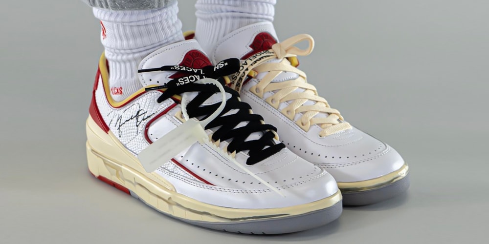 Virgil Alboh's Latest Louis Vuitton Sneaker Has Strong Air Jordan 2 Low  Vibes