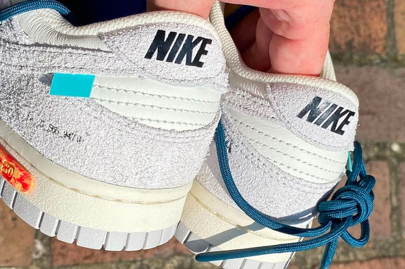 Off-White™ Nike Dunk Low THE 50 16 of 50 Detailed Look Release Info