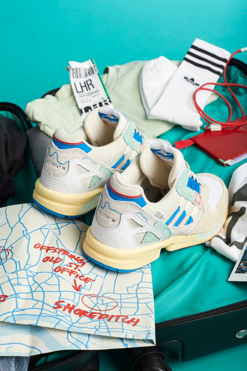 Offspring x adidas Originals ZX 9000 "London to LA Part 2" Pack ZX 500 Release Information Community Aman Tak River Thames Three Stripes Collaboration Drop Date Release Informaton