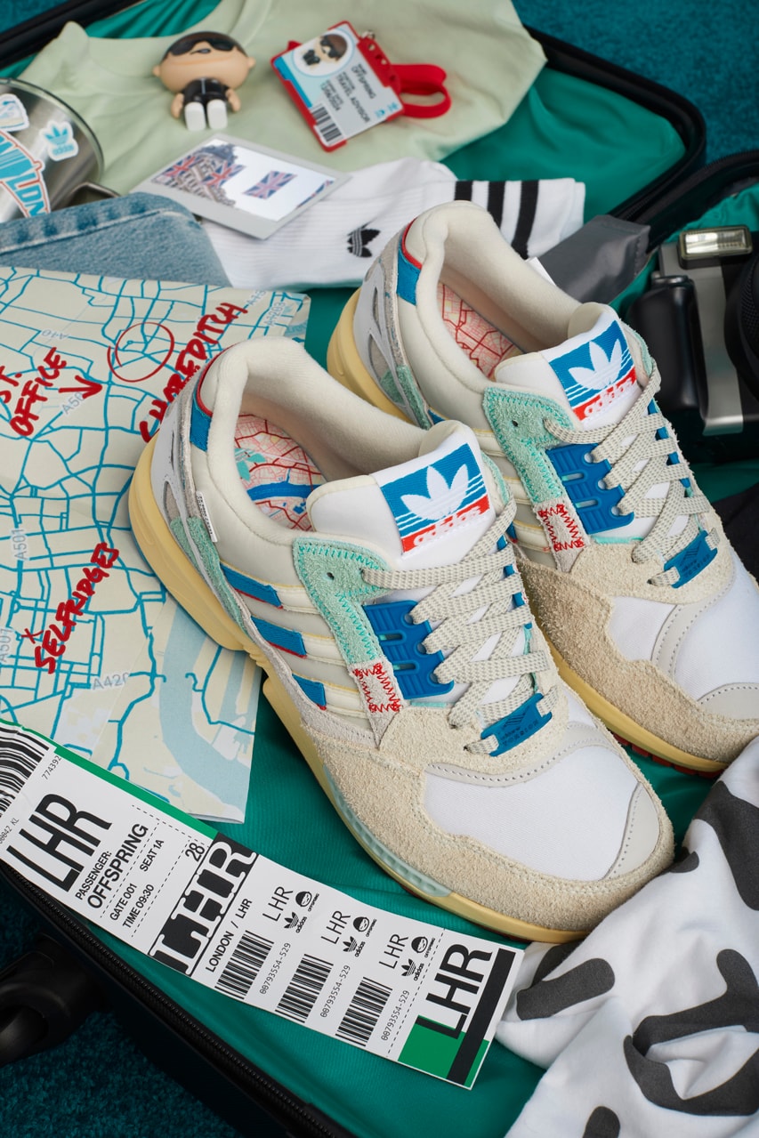 Offspring x adidas Originals ZX 9000 "London to LA Part 2" Pack ZX 500 Release Information Community Aman Tak River Thames Three Stripes Collaboration Drop Date Release Informaton