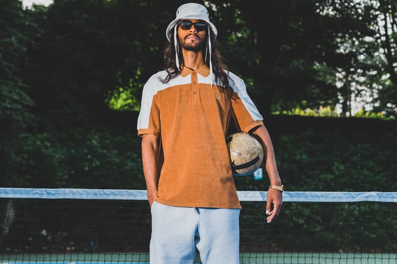 Oi Polloi x Fred Perry 1970s 80s Vintage Tennis Inspired Capsule Collection Limited Edition Lookbook Release Information Drop Date Polos Shorts Harrington Jacket Terry Towel 