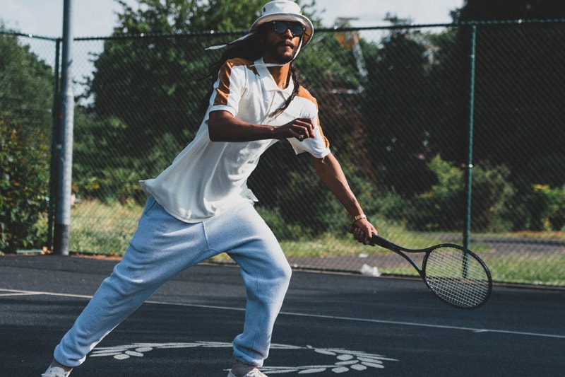 Oi Polloi x Fred Perry 1970s 80s Vintage Tennis Inspired Capsule Collection Limited Edition Lookbook Release Information Drop Date Polos Shorts Harrington Jacket Terry Towel 