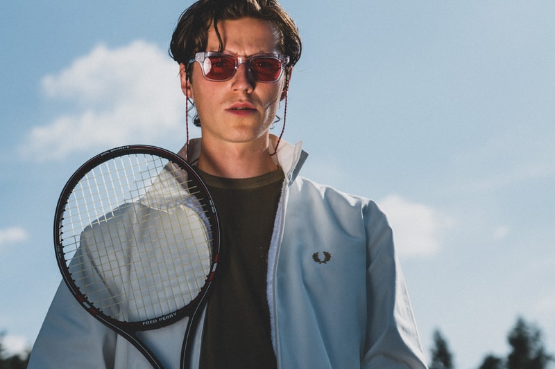 Oi Polloi x Fred Perry 1970s 80s Vintage Tennis Inspired Capsule Collection Limited Edition Lookbook Release Information Drop Date Polos Shorts Harrington Jacket Terry Towel 