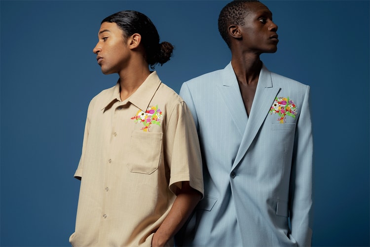 3.PARADIS Taps Botanic Artist Olga Prinku for Floral-Embroidered Capsule