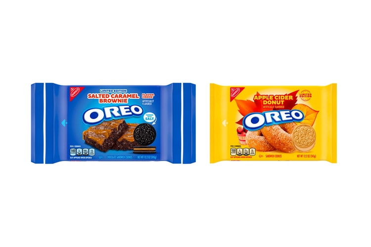 Oreo Releases New Salted Caramel Brownie and Apple Cider Donut Flavors