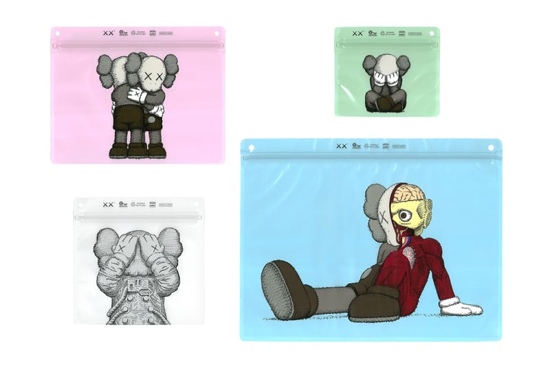 KAWS and Pake Connect for a Multipurpose Zip Bag Capsule
