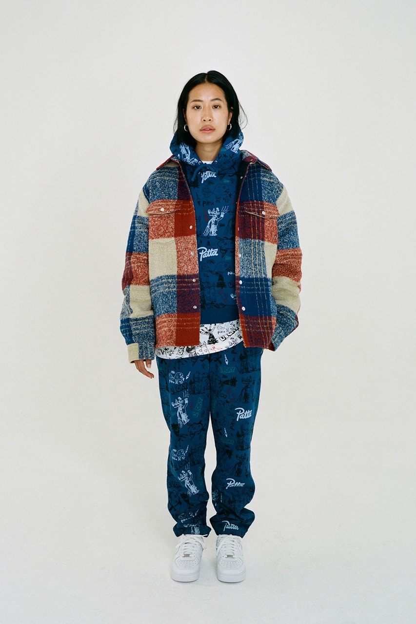 patta fall winter 2021 amsterdam london milan lookbook collection release details