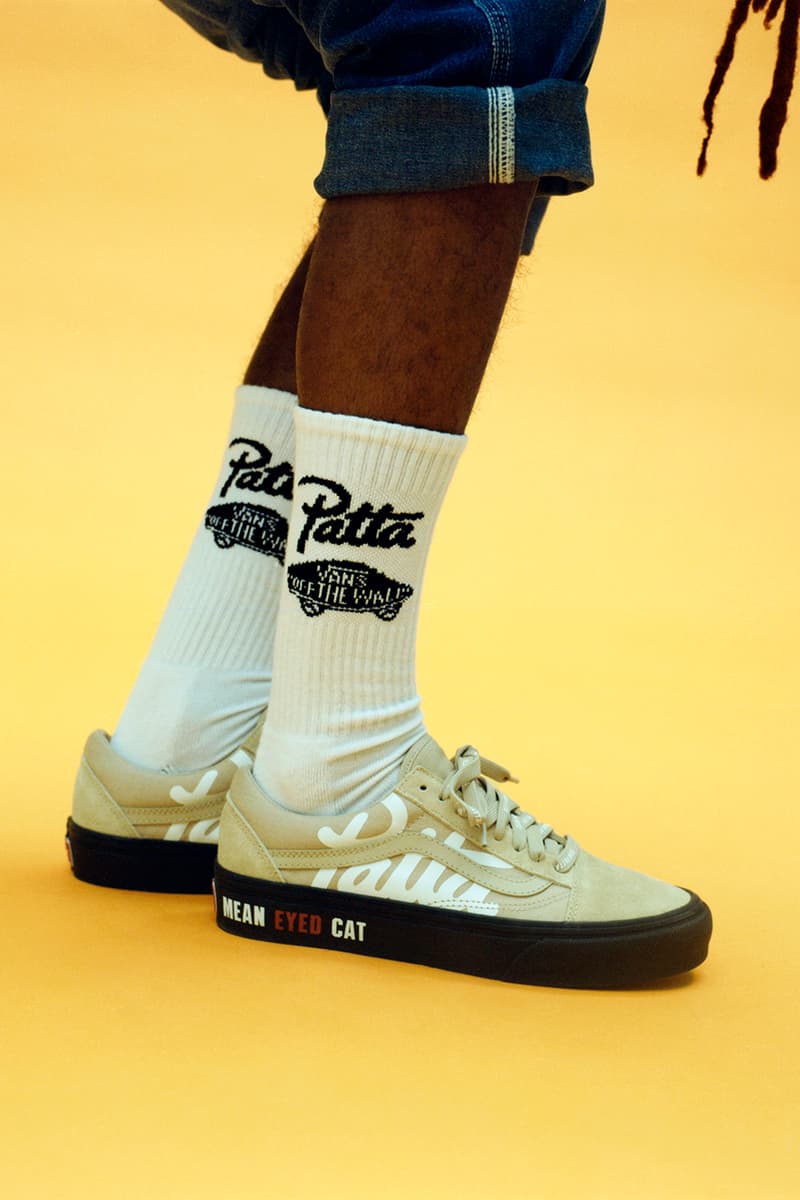 patta amsterdam vault by vans mean eyed cats sk8 hi old skool pack release information details black white Frost Grey High Risk Red Silver Pink Salute Almond Buff