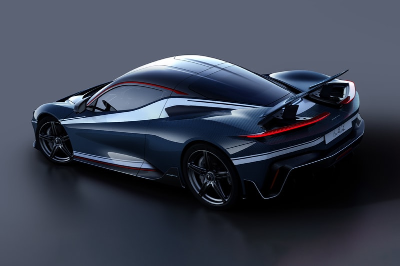 Automobili Pininfarina Battista Hyper GT New York City Custom Build One-Off Limited Edition Carbon Fiber Supercar Hypercar United States Red White Blue