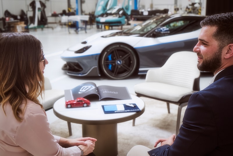 Automobili Pininfarina Battista Hyper GT New York City Custom Build One-Off Limited Edition Carbon Fiber Supercar Hypercar United States Red White Blue