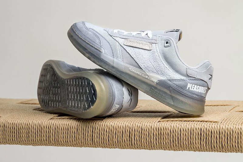 PLEASURES x Reebok Club C Legacy CLUB C 85 Collaboration Release Information Drop Date Closer First Look 