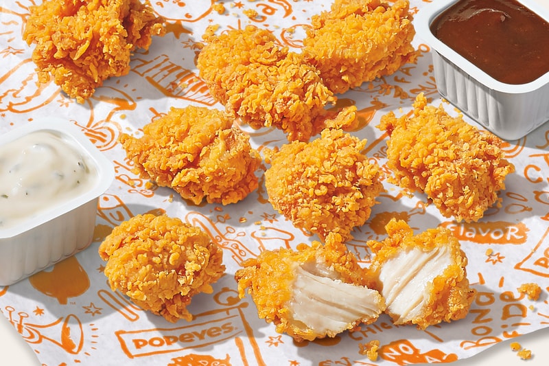 Popeyes Is Officially Launching Chicken Nuggets canada united states us puerto rico popeye's chicken sandwich louisiana fried chicken fast food crispy restaurants food and beverage