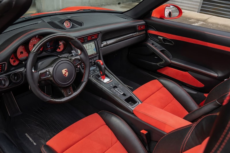 Porsche 911 Carrera S GT3 RS Convertible Cabriolet Drop Top Conversion Wicked Motor Works Custom One Off P Car Market Auction For Sale