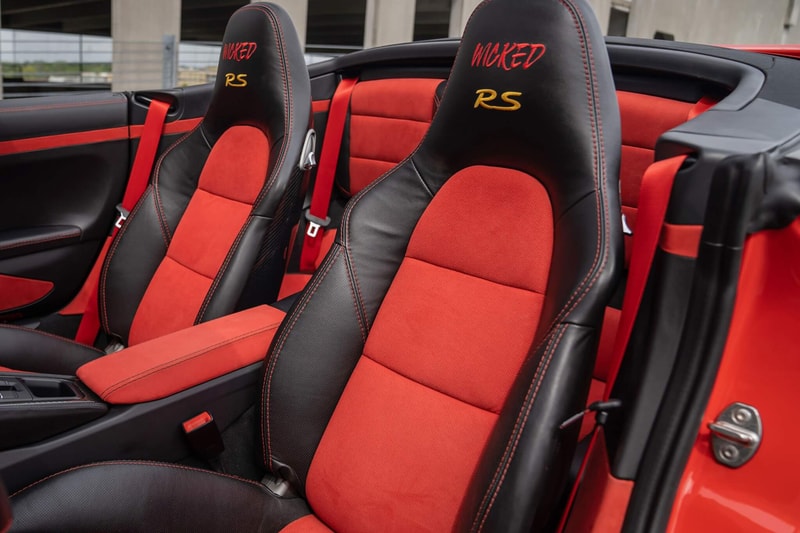 Porsche 911 Carrera S GT3 RS Convertible Cabriolet Drop Top Conversion Wicked Motor Works Custom One Off P Car Market Auction For Sale