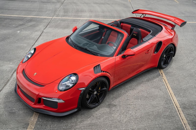Porsche 911 Carrera S GT3 RS Convertible Cabriolet Drop Top Conversion Wicked Motor Works Custom One Off P Car Market Auction For Sale