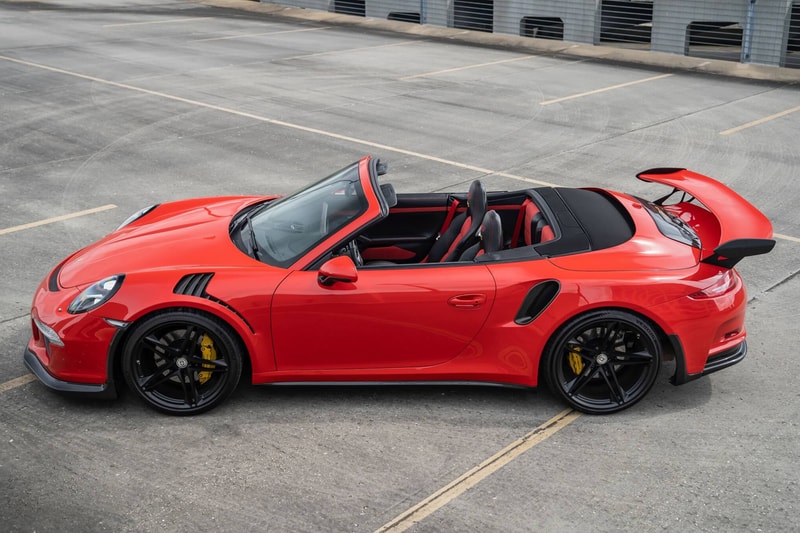 Porsche 911 Carrera S GT3 RS Convertible Cabriolet Drop Top Conversion Wicked Motor Works Custom One Off P Car Market Auction For Sale