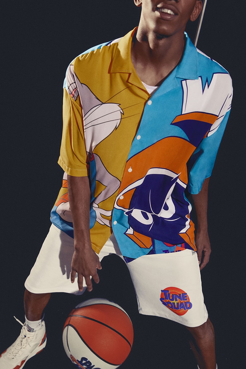 Pull&Bear and Warner Bros. Launch a Space Jam-Inspired Capsule Collection Looney Tunes Streetwear HYPEBEAST Lebron James